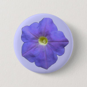 Blue Petunia Button