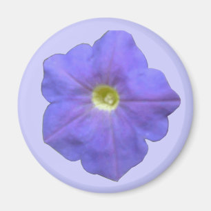 Blue Petunia Magnet