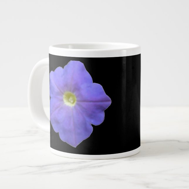 Blue Petunia Tasse (Vorderseite Links)