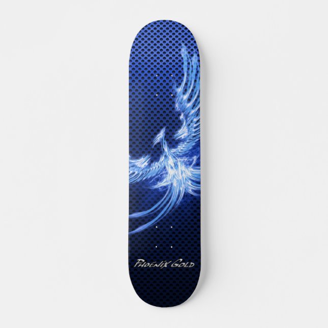 Blue Phoenix Skatedeck Skateboard (Vorne)