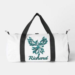 Blue Phoenix steigt auf White Personal Duffle Bag