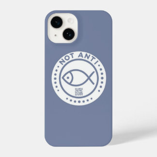 Blue Phone Case Nicht Anti Fish iPhone 14 Hülle