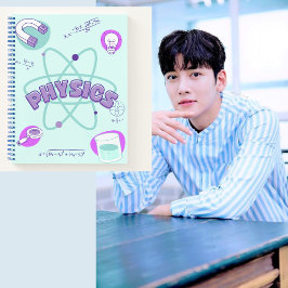 Blue Physics 💙 Notizbuch