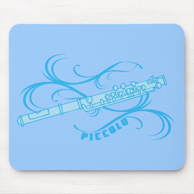 Blue Piccolo Mousepad (Vorne)