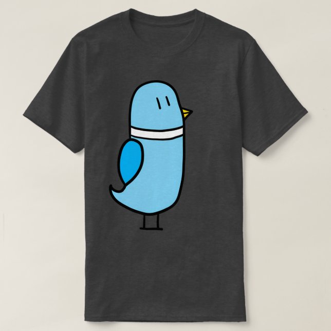 Blue pigeon 2 T-Shirt (Design vorne)