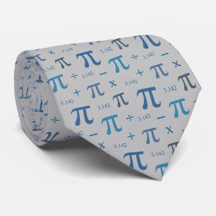 Blue PII 3.142 Mathematik Krawatte
