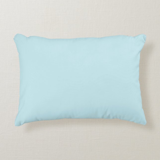 Blue Pillow Matching Kawaii Unicorn  Dekokissen (Vorderseite)