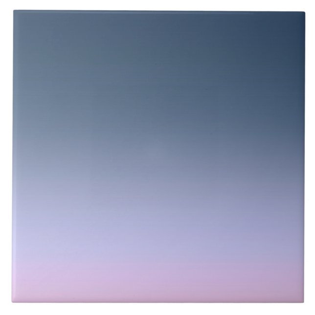 Blue-pink Ombre . Fliese (Vorderseite)