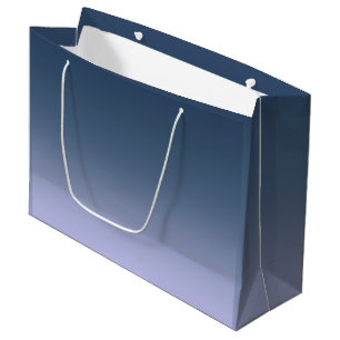 Blue-pink Ombre . Große Geschenktüte