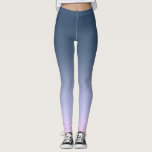 Blue-pink Ombre . Leggings<br><div class="desc">Blue-pink Ombre . Ombre ,  Farbverlauf ,  blau ,  rosa ,  dunkelblau und rosa für Kinder</div>