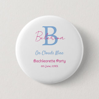 blue pink on clouds nine monogram bachelorette par button