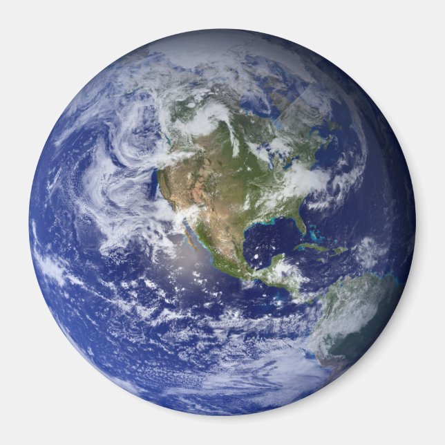 Blue Planet Earth Magnet (Vorne)