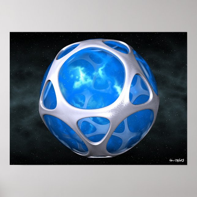 Blue Planet Poster (Vorne)