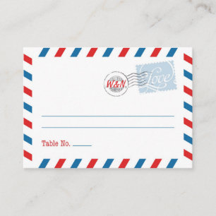Blue Platzkarte Postdienst