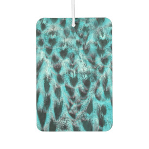 Blue plumage - cool feather design autolufterfrischer