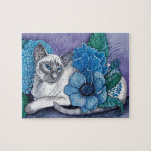 Blue Point Siamese Cat Puzzle