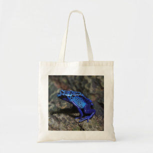 Blue Poison Dart Frog, Bright Blue Frog Tragetasche