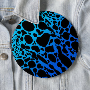 Blue Poison Dart Frog Button