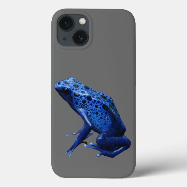 Blue Poison Dart Frog Case-Mate iPhone Hülle (Rückseite)