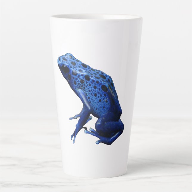 Blue Poison Dart Frog Milchtasse (Vorderseite)