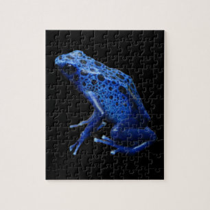 Blue Poison Dart Frog Puzzle