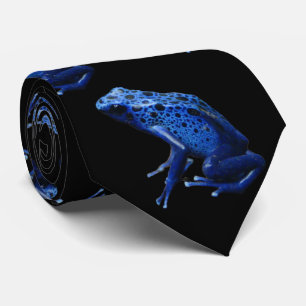 Blue Poison Dart Frosch Neck Tie Krawatte