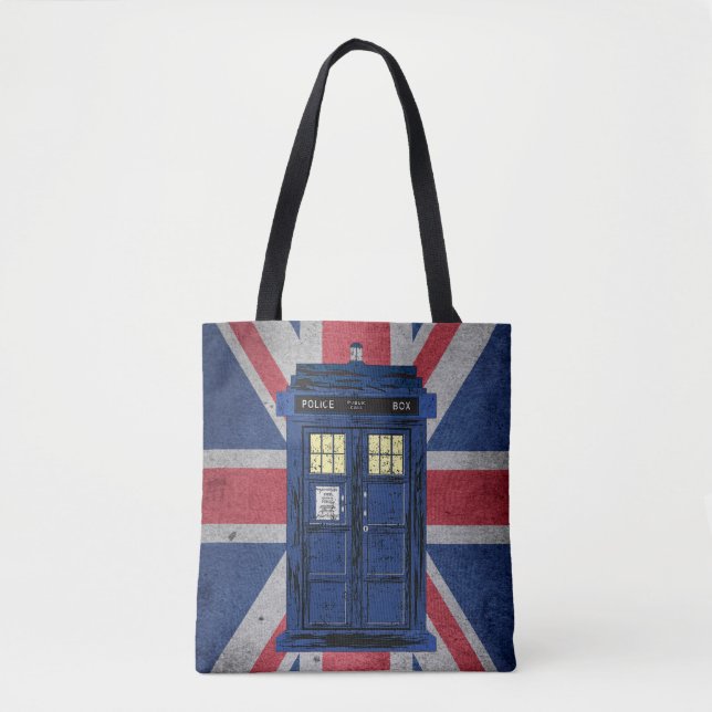 Blue Police Public Call Box - UK Time Travel 1 (Vorderseite)