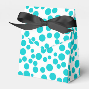 Blue Polka dot Geschenkschachtel
