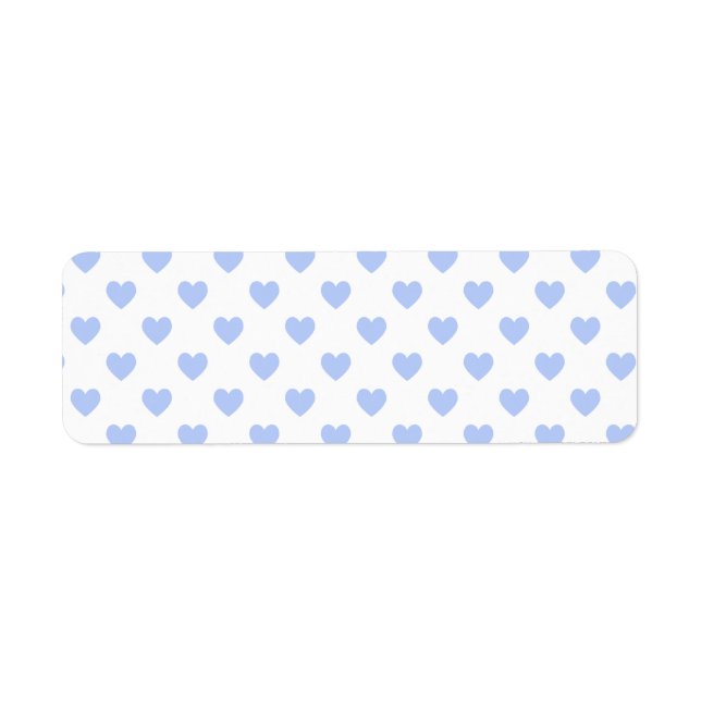 Blue Polka Dot Hearts (Vorne)
