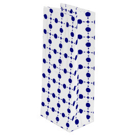 Blue Polka Dots, Polka Dot Pattern, Dots Geschenktüte Für Weinflaschen