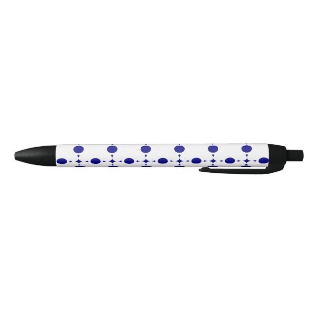 Blue Polka Dots, Polka Dot Pattern, Dots Kugelschreiber (Unterseite)