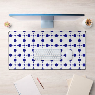 Blue Polka Dots, Polka Dot Pattern, Dots Schreibtischunterlage