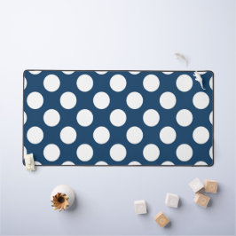 Blue Polka Dots, Polka Dot Pattern, Dots Schreibtischunterlage