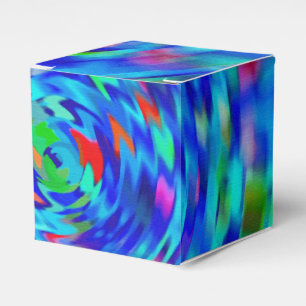 Blue Pond Ripple Geschenkschachtel