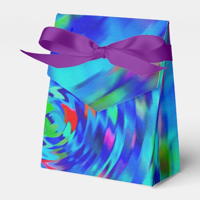 Blue Pond Ripple Geschenkschachtel (Vorderseite)