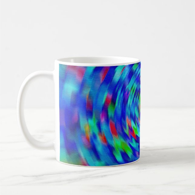 Blue Pond Ripple Kaffeetasse (Links)