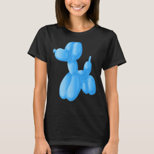 Blue Poodle T-Shirt