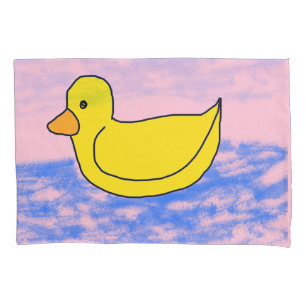 Blue Popcorn Anime Ducky Kissenbezug