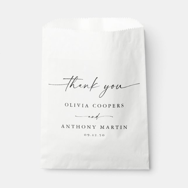 Blue Porcelain Gastgeschenk Hochzeit Bag Geschenktütchen (Vorderseite)