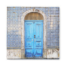 Blue Portugal Door Magnet
