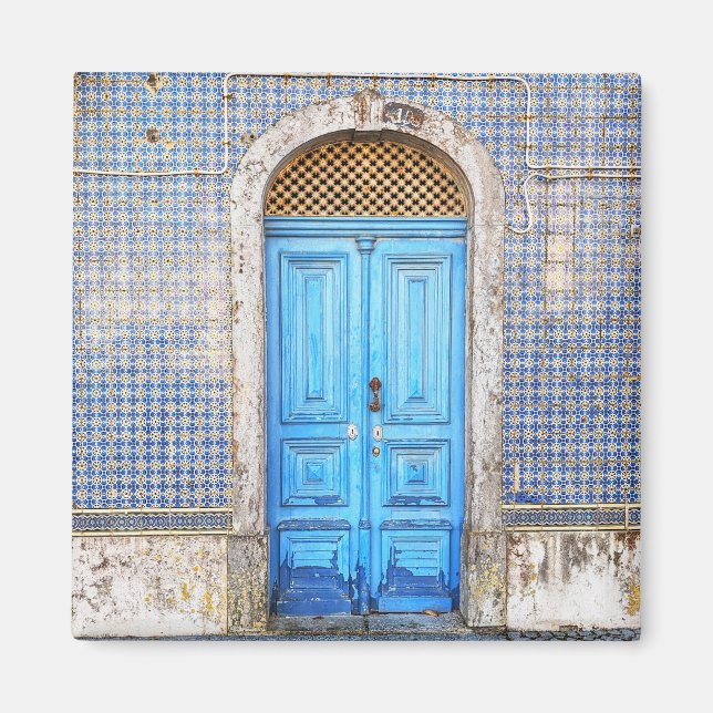 Blue Portugal Door Magnet (Vorne)