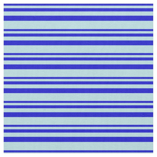 Blue & Powder Blue Streifen Stoff (Nahaufnahme)