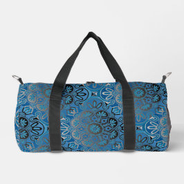 Blue Print Small Duffle Bag