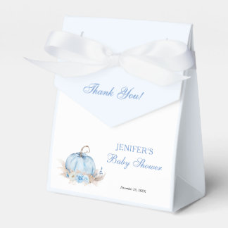 Blue Pumpkin Baby Dusche Danke Geschenkschachtel