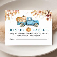 Blue Pumpkin Truck Baby Duschdusche Windelwanne