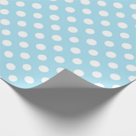 Blue Punkt Moderner Niedlicher Baby Boy Geschenkpapier