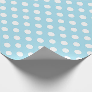 Blue Punkt Moderner Niedlicher Baby Boy Geschenkpapier