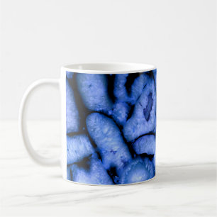Blue Quartz Agate Geodes Tasse
