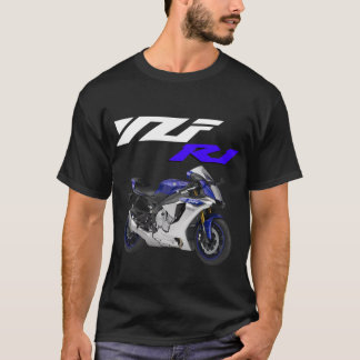 Blue R1 Sportsbike Motorrad T-Shirt