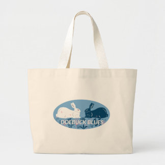 Blue Rabbit Tote Bag Jumbo Stoffbeutel